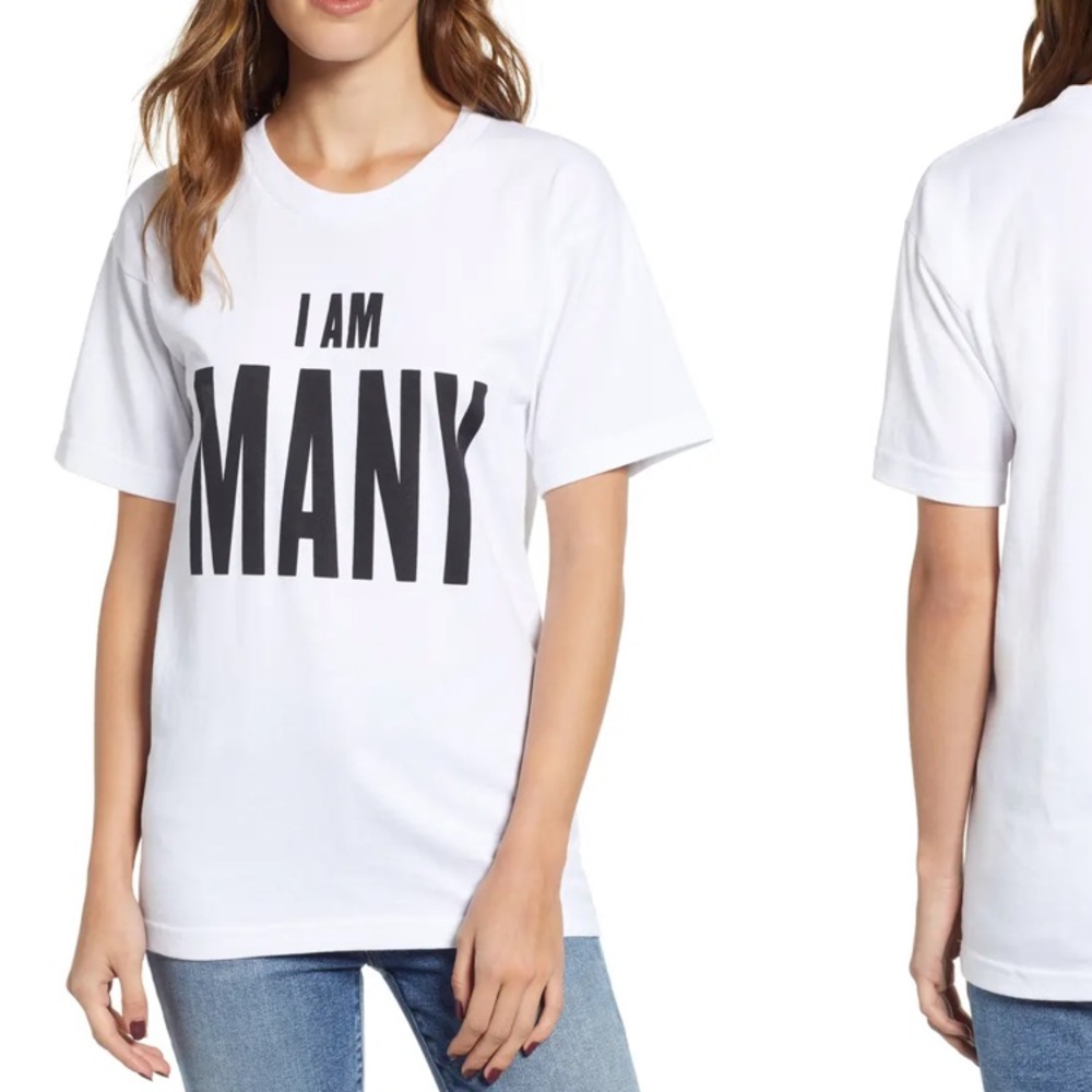 Rebecca Minkoff “I AM MANY” t-shirt